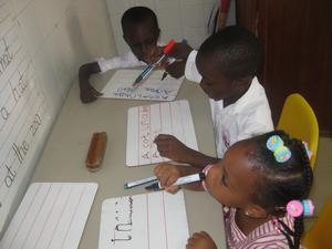Write fun sentences with the words we have learned.